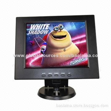 HDMI/VGA/AV signal input 9.7-inch LED monitor